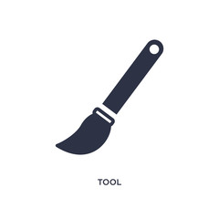 tool icon on white background. Simple element illustration from history concept.