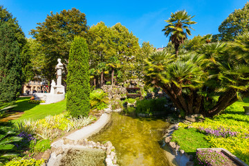 Public park in San Sebastian