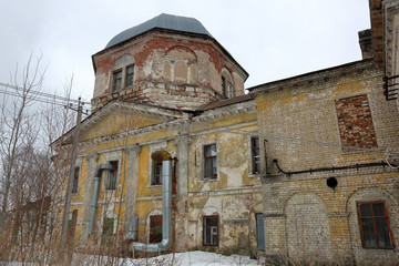 Fototapeta na wymiar Resurrection women's Monastery. Torzhok, Russia. Founded in the 16th century