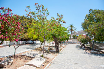 Parikia Island in Greece, Kiklades