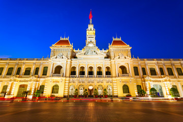 Obraz premium Ho Chi Minh City Hall