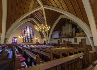 interior of church
