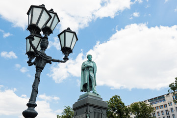 Fototapeta na wymiar Pushkinskaya Square. Monument to Alexander Pushkin. Moscow. Russia