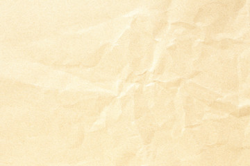 Crumpled brown paper texture