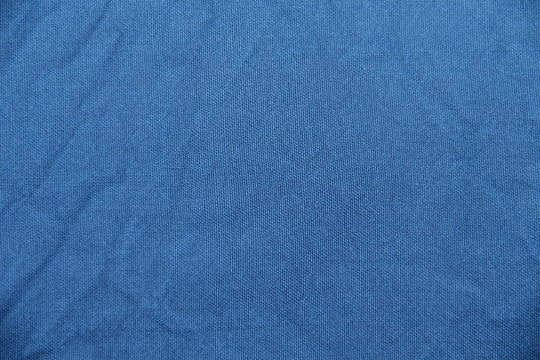 texture of blue fabric