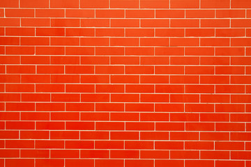 Red wall ceramic tile