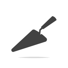 Trowel icon vector
