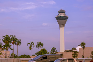 Tropical Evening and Bali Airport