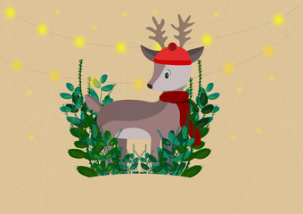 New year deer