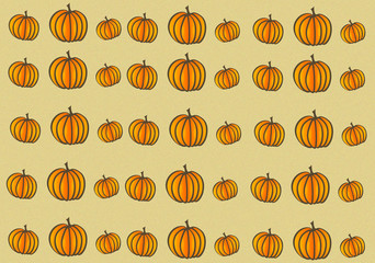 autumn pumpkins background