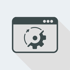 Computer window page settings