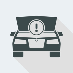 Engine car alert icon
