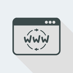 Web page concept icon