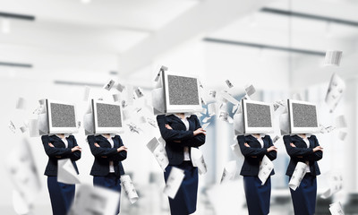 Business addiction on modern technologies.