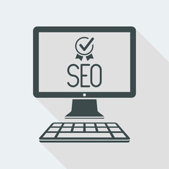 Check for seo quality on computer desktop