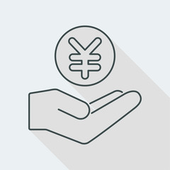 Obraz premium Banking services - Yen