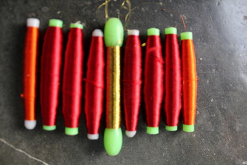 wooden silk thread 