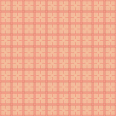 Vector seamless asian pattern with geometric elements