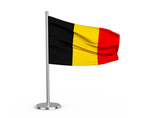 Flapping flag Belgium
