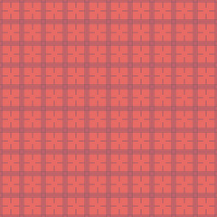 Vector seamless asian pattern with geometric elements