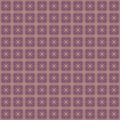 Vector seamless asian pattern with geometric elements