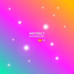 abstract background vector gradient with Green,Pink and Orange