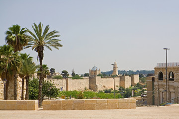 Naklejka premium Israel . Jerusalem