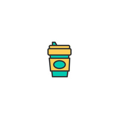 Coffee icon design. Gastronomy icon vector design