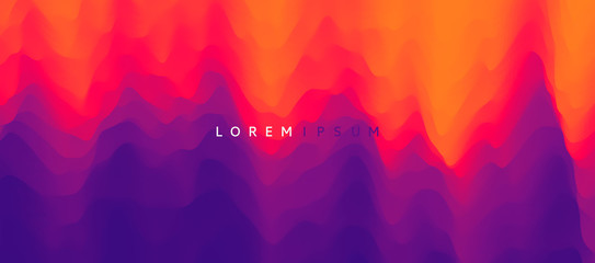 Obraz premium Abstract background with dynamic effect. Motion vector Illustration..Trendy gradients. Can be used for advertising, marketing, presentation.