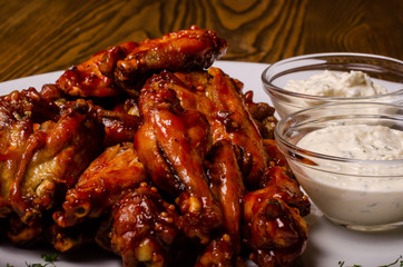 chicken wings food dish