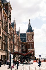 Amsterdam train station