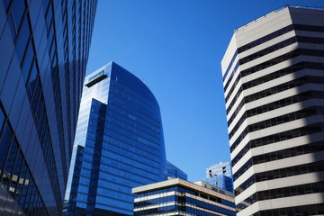 Cityscape from low Angle