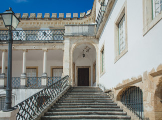 Fototapeta na wymiar stairs to the ancient palace