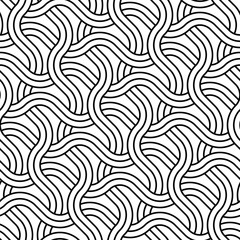 Design seamless monochrome zigzag pattern