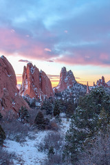 Garden of the Gods Twilight 6:05 am