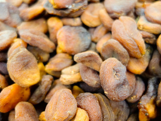 Dried apricots - dried fruit