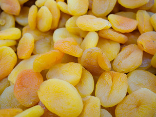 Dried apricots - dried fruit