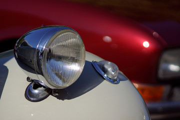 Phare de voiture de collection