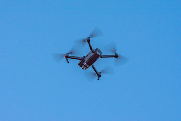 Drone in action.