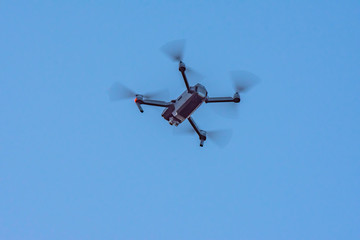 Drone in action.