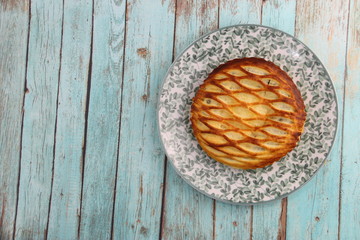 Tarte fromage épinard