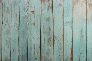 Fototapeta na wymiar Planches en bois bleu