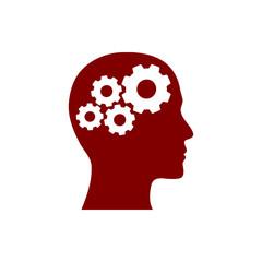 creative idea , business idea , light bulb, bulb, creative idea solution maroon color  icon 