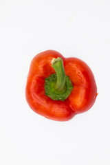 red pepper isolated on white background