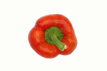 red pepper isolated on white background