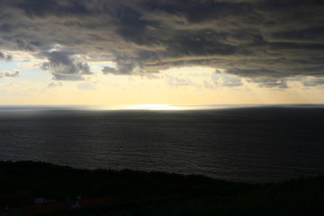 Fototapeta premium Zwischen Himmel und Meer