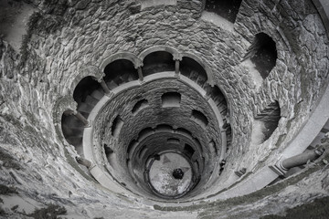 Sintra, Portugal at the Initiation Well - obrazy, fototapety, plakaty