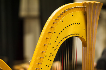 Obraz premium The stage is ready for the orchestra