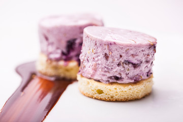Blueberry dessert / Mousse cake