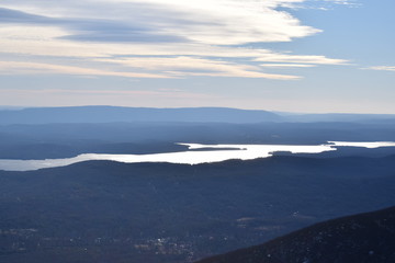 River through the Mountains